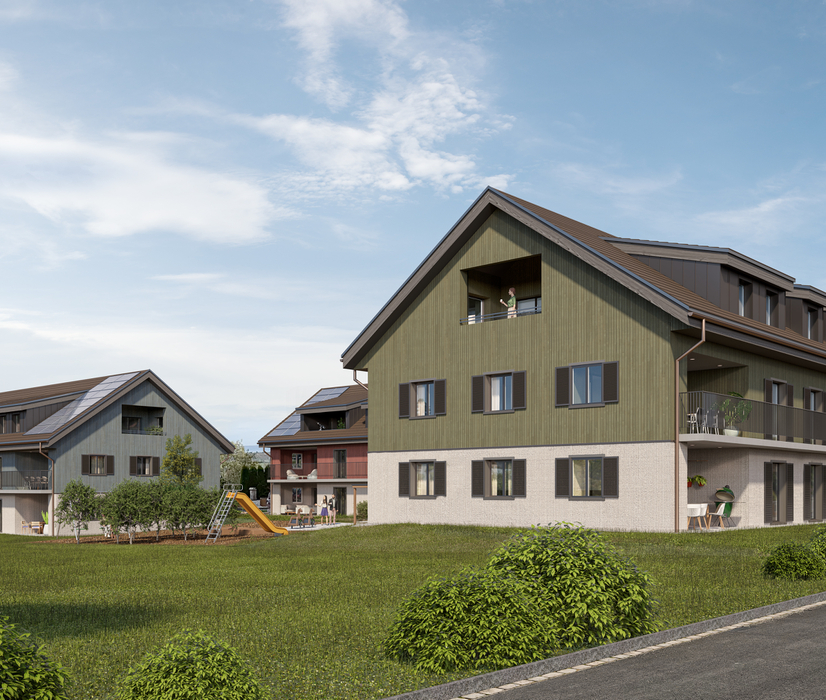 Neubau 3 Mehrfamlienhäuser