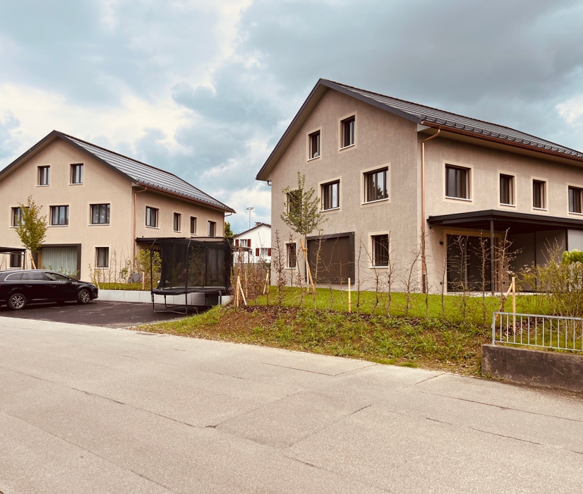 Neubau Doppelfamlienhäuser mit Tiefgarage