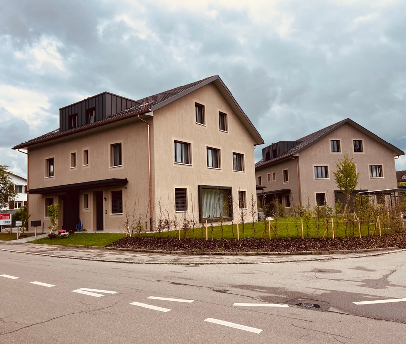Neubau Doppelfamlienhäuser mit Tiefgarage