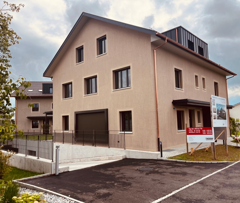 Neubau Doppelfamlienhäuser mit Tiefgarage