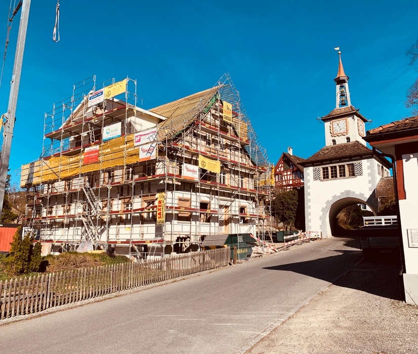 Umbau Mehrfamilienhaus